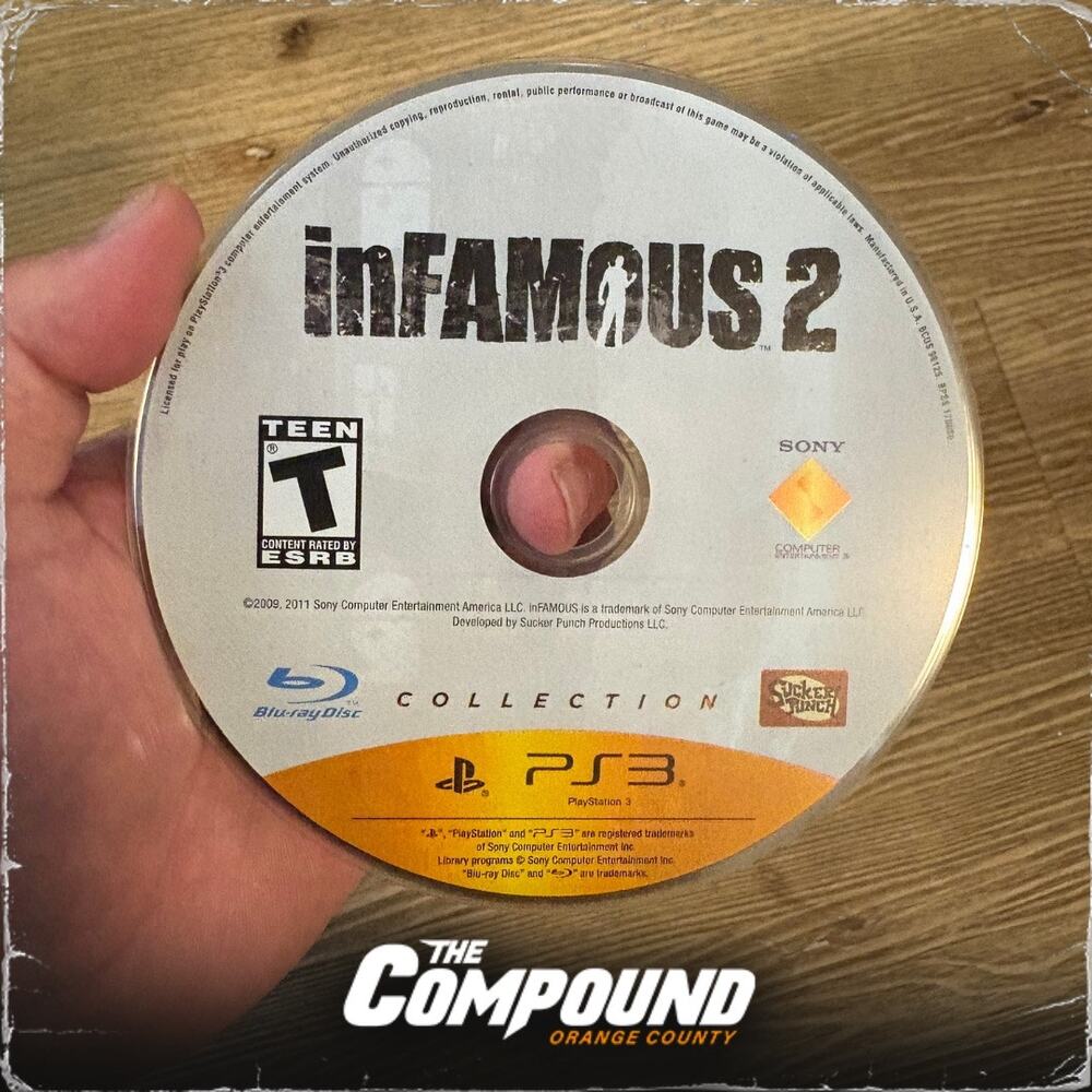 PS3 - Infamous 2 Collection - Used / Disc Only